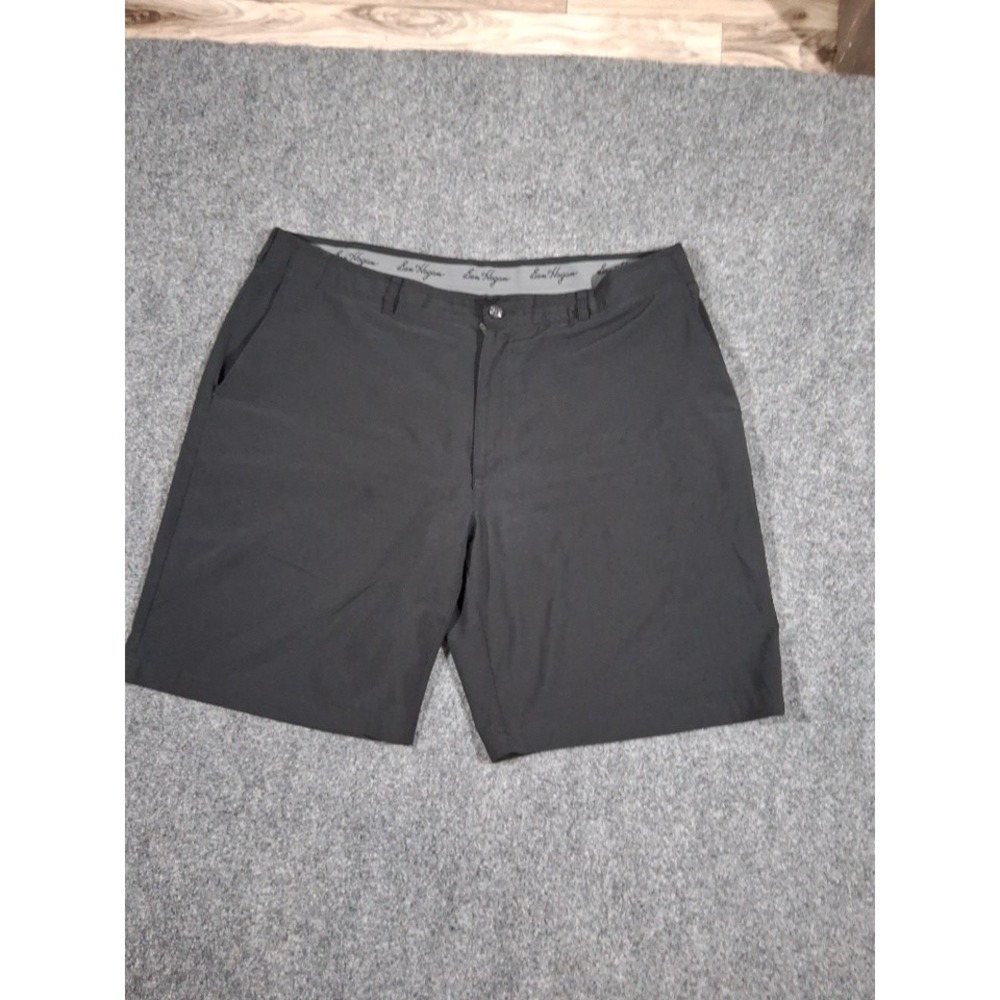 Ben Hogan Performance Men's Flat Front Active‎ Flex Stretch G-Shorts Size 40 Blk